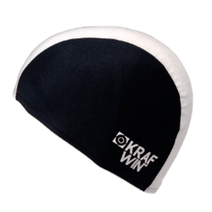 Gorro de Natación Krafwin Negro/Blanco Elástico