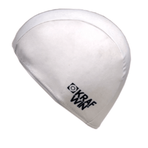 Gorro de Natación Krafwin Blanco Elástico