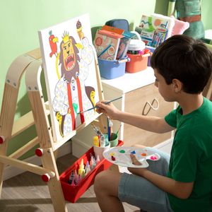 Set Telar con Diseño y Accesorios para Pintar L