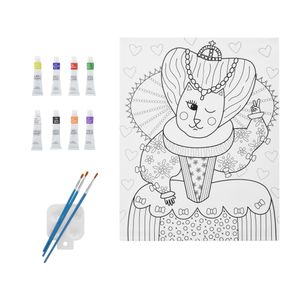 Set Telar con Diseño y Accesorios para Pintar L