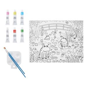 Set Telar con Diseño y Accesorios para Pintar M