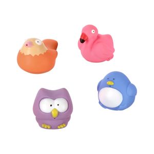 Set 4 Lanza Agua para Baño Infantil 6x6 cm