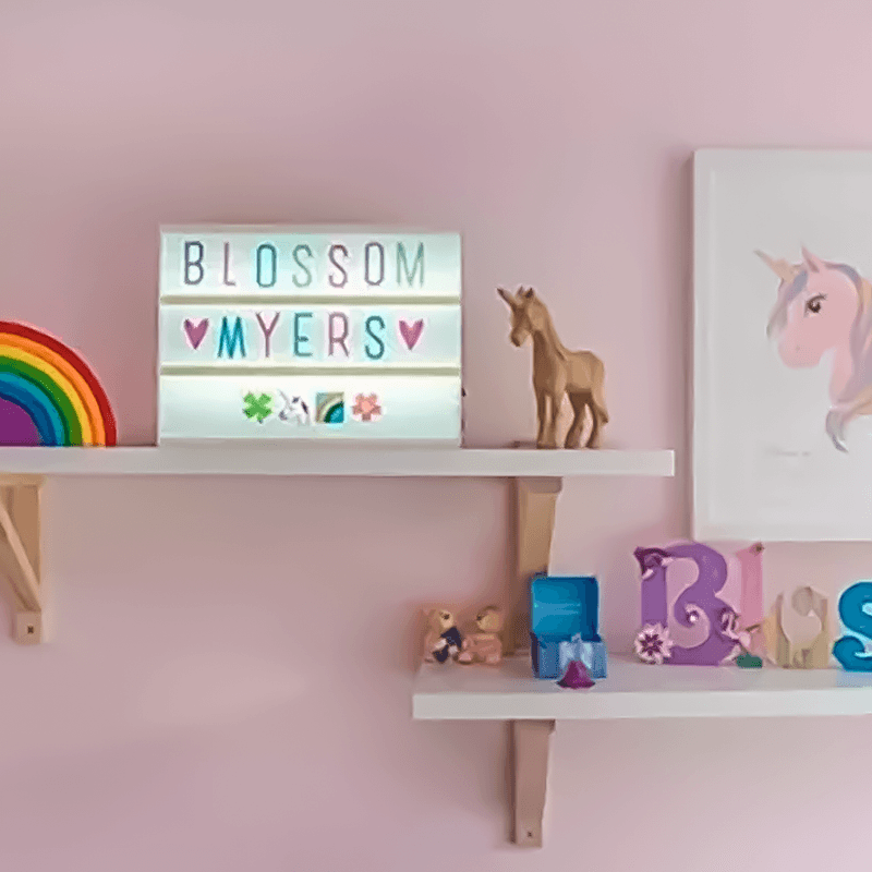 Cartel Luminoso Pizarra Led Usb 96 Letras, Números Y Emojis