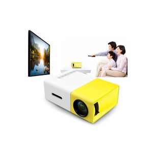Mini Proyector Portatil Full HD - Cine En Casa - Laptop PC color Amarillo