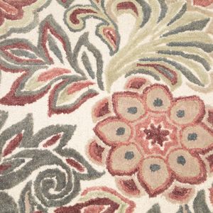 Alfombra Flores 150 cm X 200 cm