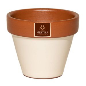 Maceta Cerámica Estandar Terracolor 11 Terrabeige