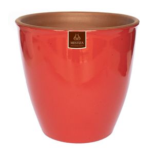 Maceta Cerámica Zafiro 17 Roja