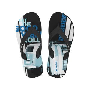 Sandalias Rider Para Hombre Negro Y Azul Sintético