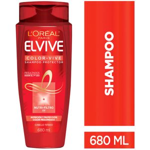 Shampoo ELVIVE Color Vive Nutri-Filtro UV Frasco 680ml