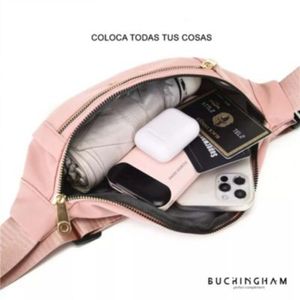 Canguro Riñonera para Mujer MDA290039 Buckingham Rosado