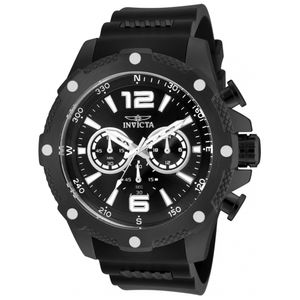 Reloj Invicta I-Force 19662 Cronómetro para Hombre Correa de Silicona Negro