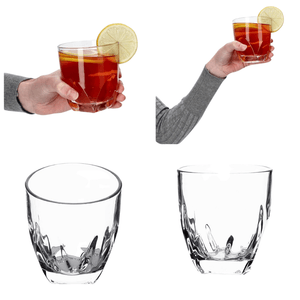 Set de 6 Vasos de Whisky Vasos de Vidrio BM994