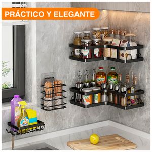 Set Organizador de Baño Repisas Flotantes C45