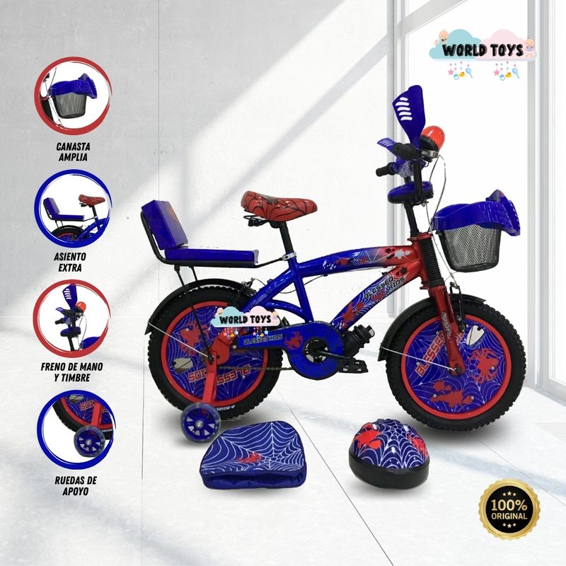Avengers Bicicleta Aro 12 Jumbo Bicicleta Para Niño Aro 12 Kingdom
