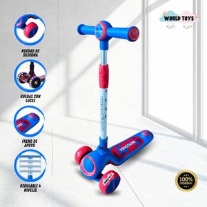 Scooter para Niños Kingdom Pocket Azul