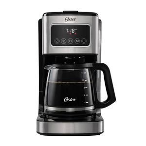 Cafetera programable Oster BVSTDC4403 de 12 tazas con pantalla táctil