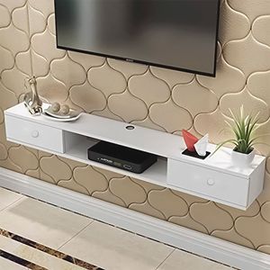 Mesa de TV Cambara 50" Movenda Blanco Jalador Circular