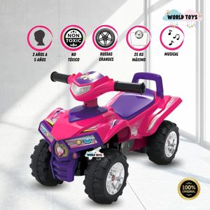 Correpasillo Montable Kingdom Baby Explorer Fucsia