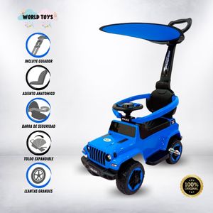 Correpasillo Guiador Licenciado Kingdom Mega Police Azul
