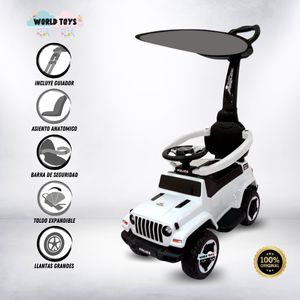 Correpasillo Guiador Licenciado Kingdom Mega Police Blanco