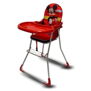 Silla de Comer Graduable Baby Happy Mickey Toons Rojo