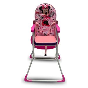 Silla de Comer Graduable Baby Happy Minnie Toons Rosado