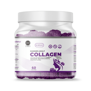 Colageno con Resveratrol Biotina Zinc Vitamina C Gummies Adult