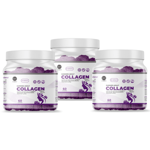 Pack 3x2 Colageno Resveratrol Biotina Zinc Vitamina C Gummies Adult