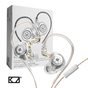 Audifonos In-Ear Gamer con micro KZ EDX Pro Crystal