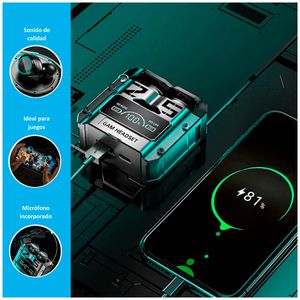 Audífonos Gamer M25 Inalámbricos