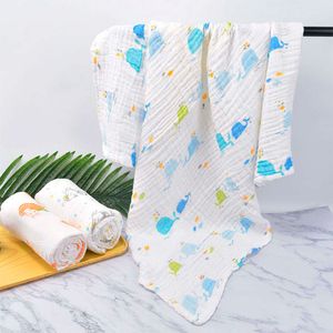 Manta de Muselina 6 Capas para Bebé 100% Algodón Orange