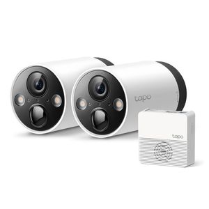 Cámara WiFi TP-Link Tapo C420S2 (2-Pack) 2K QHD Crystal Clear View