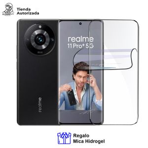 Celular Realme 11 Pro Plus 5g 12gb Ram 512gb Rom Negro con Mica Hidrogel