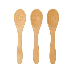 Set 3 Cucharas de Bambú para Coctel para Cóctel 3x14 cm