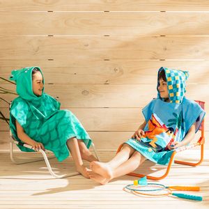 Poncho Playa con Capucha 60x112 cm