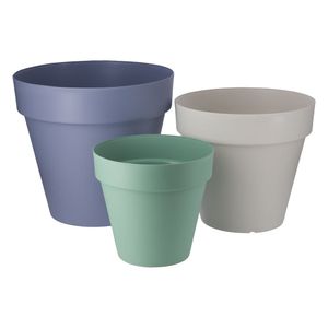 Maceta de Plástico con Ruedas Ø55x55,5 cm