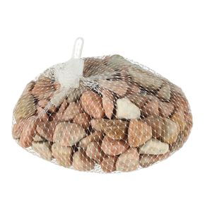 Malla con Piedra de Río Decorativas Ø13,5x10 cm