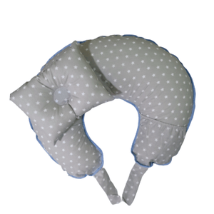 Almohada de Lactancia Gris Niño Mi Cigueña