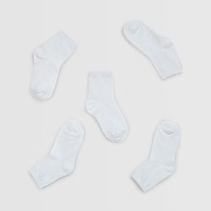 Medias Blancas Circus Escolares Pack De 5