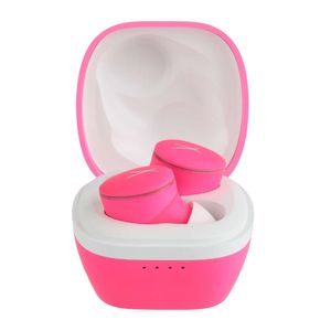 Audífonos bluetooth True Wireless Altec Lansing Nano Buds 3.0 resistente al agua IPX55, hasta 6 horas, control de música y llamadas, rosado