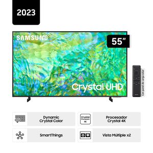 Televisor Samsung 55" UN55CU8000GXPE Crystal UHD 4K