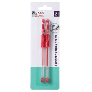 Lapiceros CLASS&WORK Tinta Gel Stick 2un