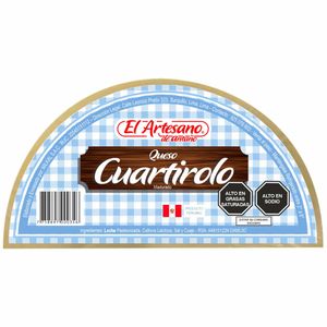 Queso Cuartirolo EL ARTESANO DE ANTAÑO x Kg