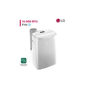 Aire Acondicionado Portatil LG De 14,000 BTU Inverter Frío Solo