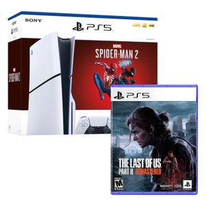 Consola Ps5 Slim Bundle Spiderman 2 + The Last Of Us II