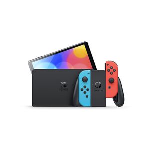 Consola Nintendo Switch Modelo Oled Neon + Super Mario Wonder