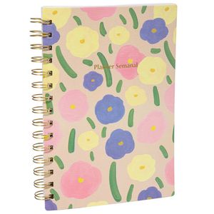 Planner CLASS&WORK Sin Fecha Flores