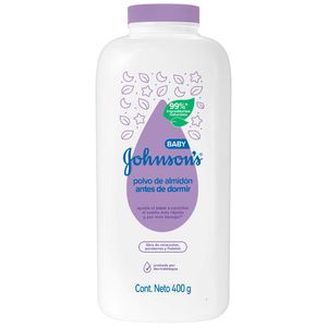 Talco para Bebé JOHNSON'S BABY Antes de Dormir Frasco 400g