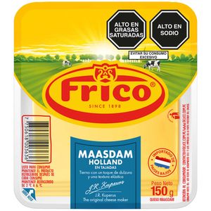 Queso Maasdam FRICO En tajadas Paquete 150g