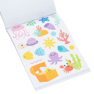 Libro de Coloreo y Stickers CLASS&WORK Sirena